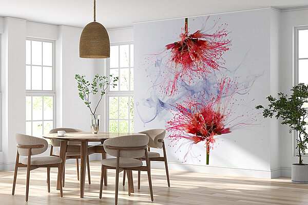 Flori delicate cu farmec eteric Fototapet Flori delicate cu farmec eteric