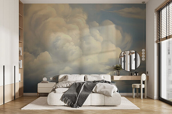 Clouds in the sky Fototapet Clouds in the sky