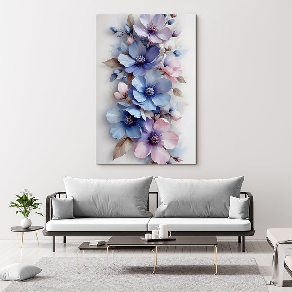 Inflorescențe delicate în nuanțe moi Tablouri Inflorescențe delicate în nuanțe moi
