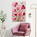 Tablouri Pictura de flori roz