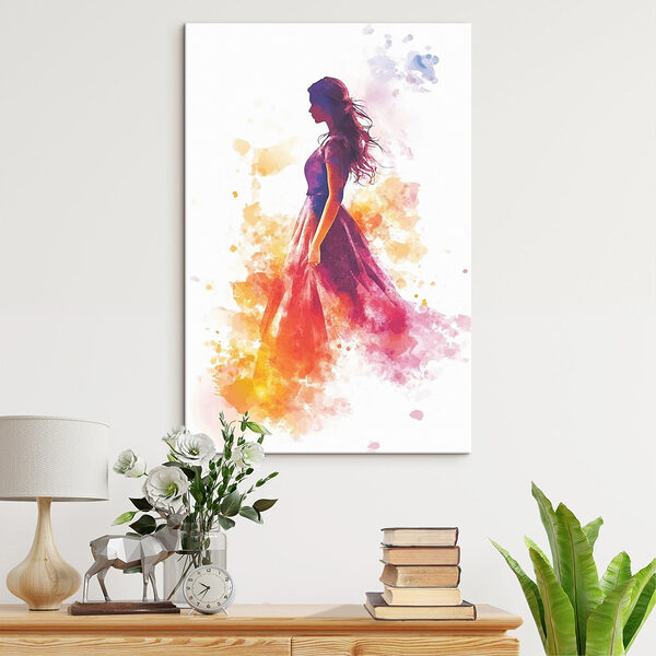 Tablouri Femeie în rochie