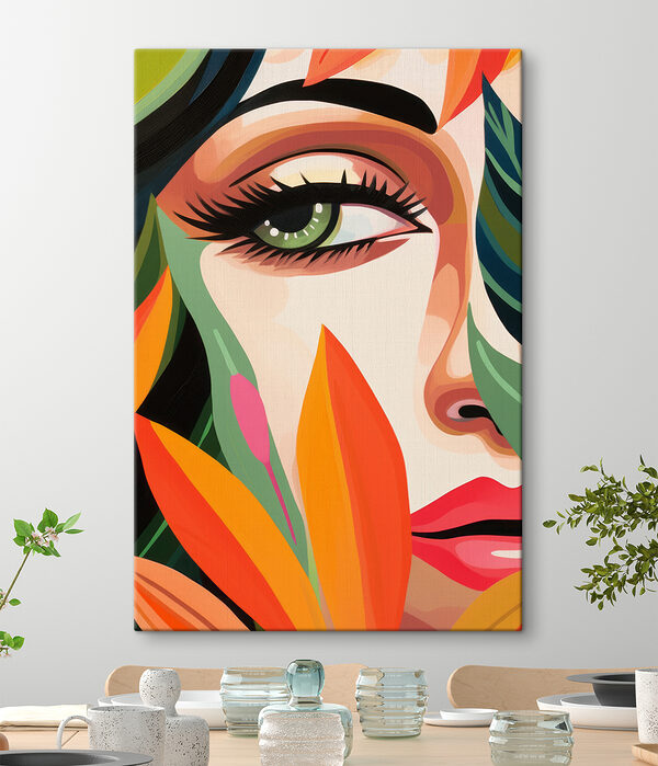 Culorile vibrante întâlnesc expresia artistică Tablouri Culorile vibrante întâlnesc expresia artistică