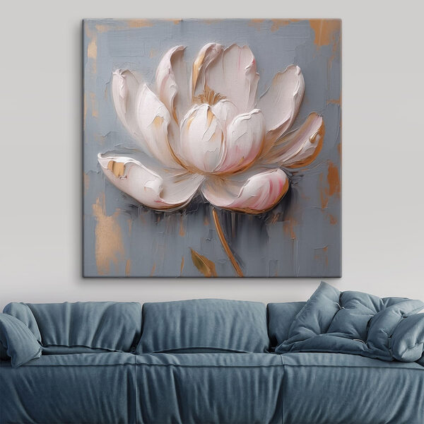 Pictura unei flori Tablouri Pictura unei flori