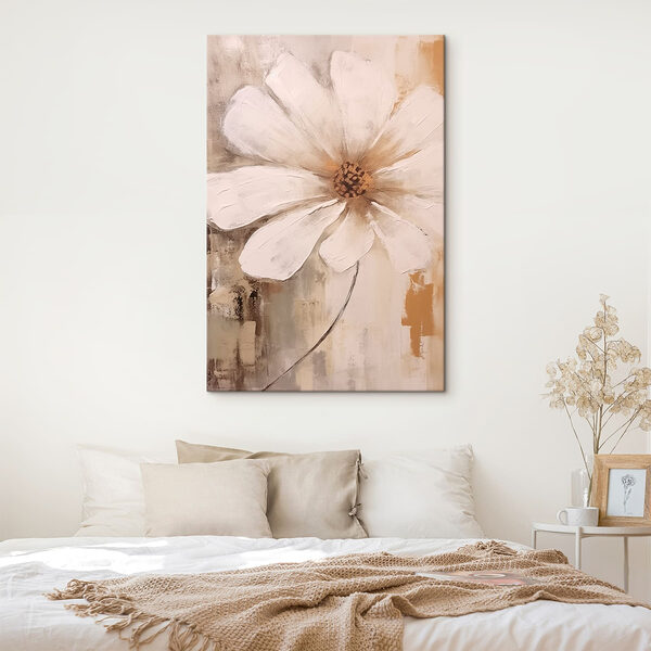 Tablouri Pictura unei flori albe