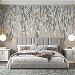 Fototapet Flori delicate pe fundal moale