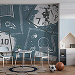 Fototapet Colaj de diverse imagini sportive