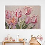 Tablouri Pictura de flori roz