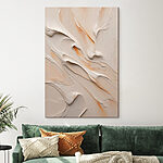Tablouri Canvas prints Soft curves in gentle hues.