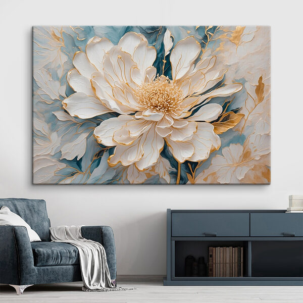 Floare elegantă cu detalii delicate Tablouri Floare elegantă cu detalii delicate