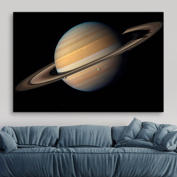 Planetă cu inele în spațiu Tablouri Planetă cu inele în spațiu