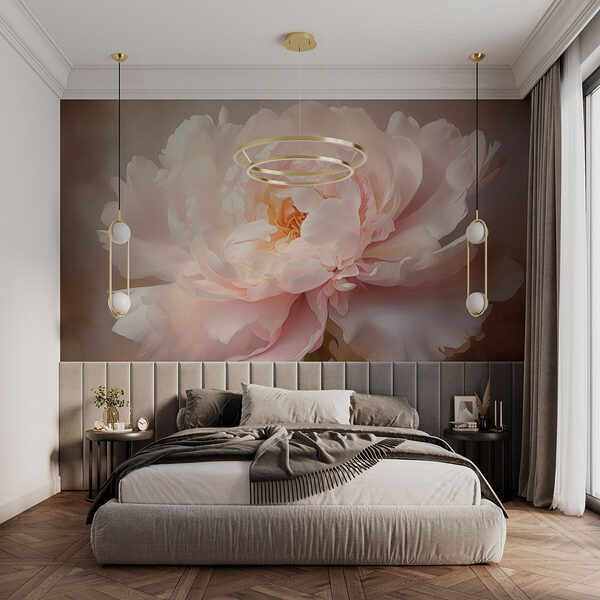 Petale delicate în nuanțe delicate Fototapet Petale delicate în nuanțe delicate