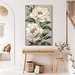 Tablouri Design floral elegant cu detalii delicate.