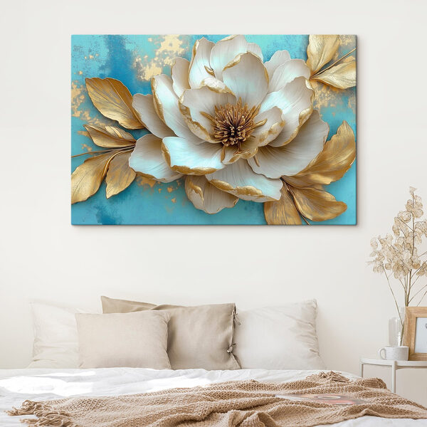 Floare elegantă cu petale delicate Tablouri Floare elegantă cu petale delicate