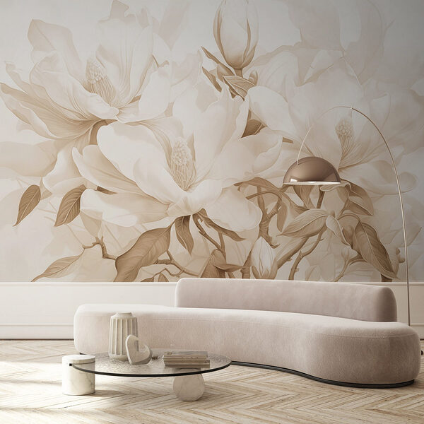Fototapet Flori delicate în nuanțe delicate (SKU: w08886) Fototapet Fototapet Flori delicate în nuanțe delicate (SKU: w08886)