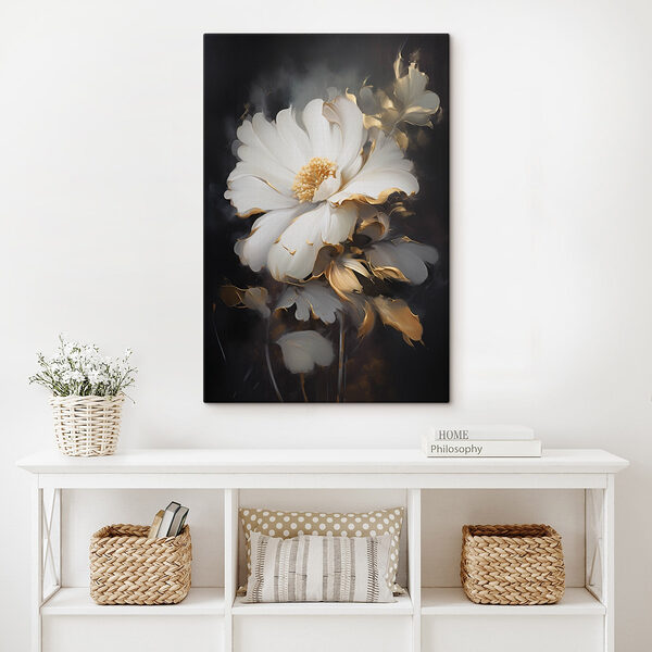 Floare elegantă în nuanțe delicate Tablouri Floare elegantă în nuanțe delicate