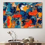 Tablouri Culori vibrante în formă abstractă
