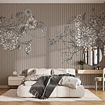 Fototapet Eleganță florală în design armonios