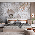 Fototapet Abstract frunze tropicale model de design