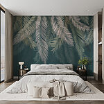 Fototapet Tropical palmier frunze model fundal