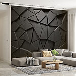 Fototapet Model abstract geometric monocrom