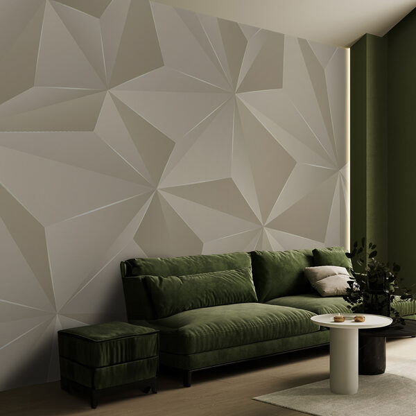 Fototapet Model geometric cu fațete texturate (SKU: u42449) Fototapet Fototapet Model geometric cu fațete texturate (SKU: u42449)