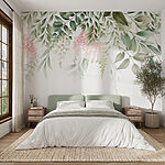 Fototapet Design floral elegant cu nuanțe pastelate