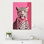 Tablouri Leopard cu un colier