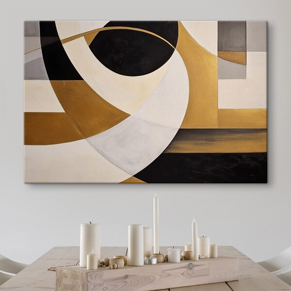 Forme abstracte într-un design modern Tablouri Forme abstracte într-un design modern