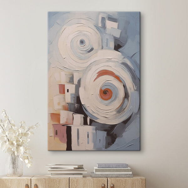 Pictura unui model spiralat Tablouri Pictura unui model spiralat