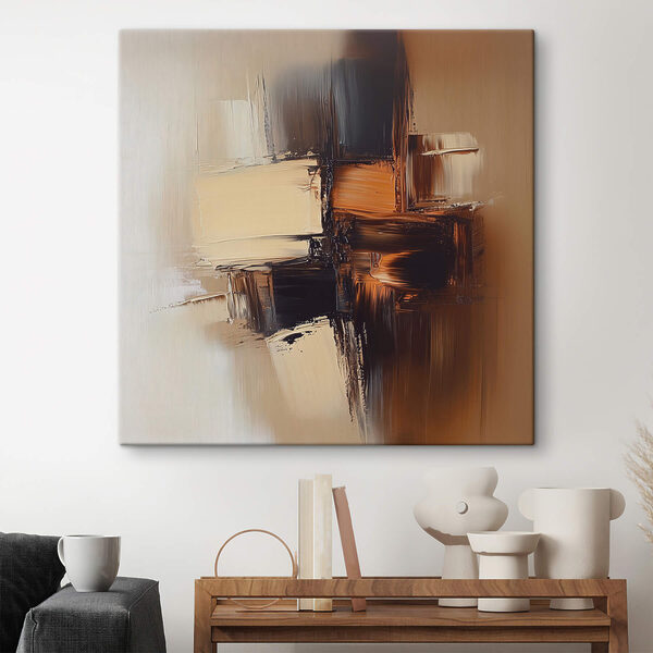 Tablouri Abstract forms in warm tones (SKU: s43971)