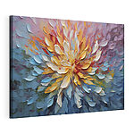 Tablou pe pânză Explozie florală abstractă colorată