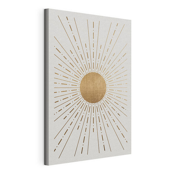 Model radiant de design Sunburst Tablou pe pânză Model radiant de design Sunburst