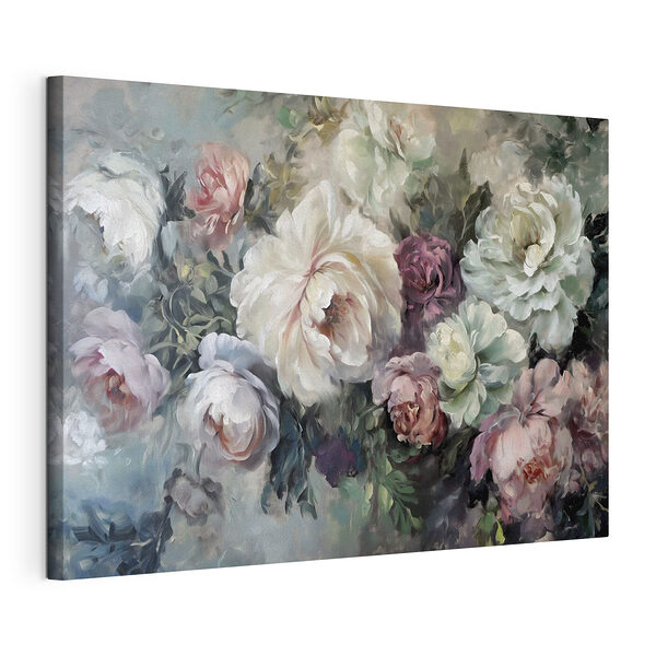 Tablou pe pânză Eleganță florală vibrantă în floare