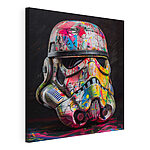 Tablou pe pânză Cască colorată Storm Trooper