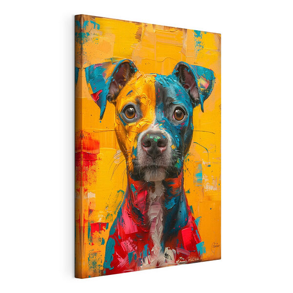 Tablou pe pânză Pictura unui câine