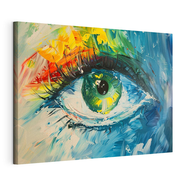 Tablou pe pânză Tablou pe pânză Pictura unui ochi (SKU: s40365)