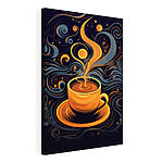 Tablou pe pânză Ceașcă de cafea cu fum