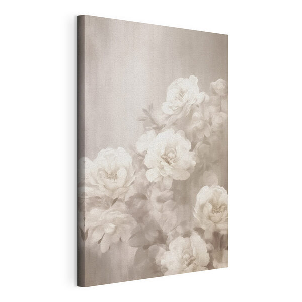 Tablou pe pânză Tablou pe pânză Grup de flori albe (SKU: s41693)