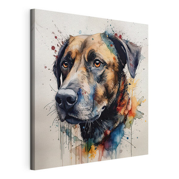 Tablou pe pânză Pictura unui câine