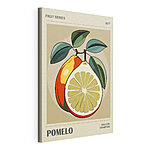 Tablou pe pânză Pomelo artă cu culori vibrante