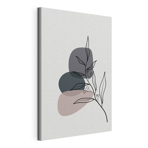 Tablou pe pânză Desenul unei plante