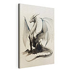 Tablou pe pânză Desenul unui dragon
