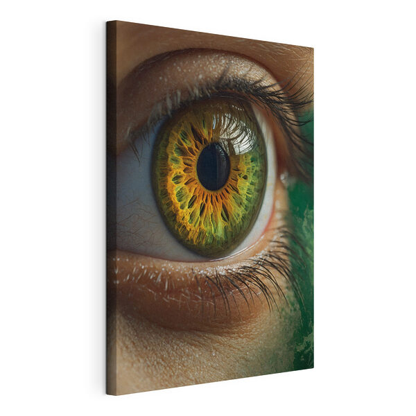 Iris Sunburst, fereastră spre suflet Tablou pe pânză Iris Sunburst, fereastră spre suflet