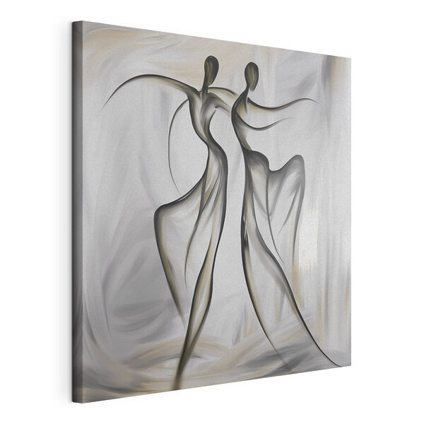 Tablou pe pânză Două femei care dansează