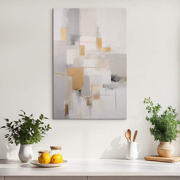 Interacțiunea abstractă dintre lumină și umbră Tablou pe pânză Interacțiunea abstractă dintre lumină și umbră