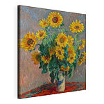 Tablou pe pânză Canvas prints Painting of sunflowers in a vase