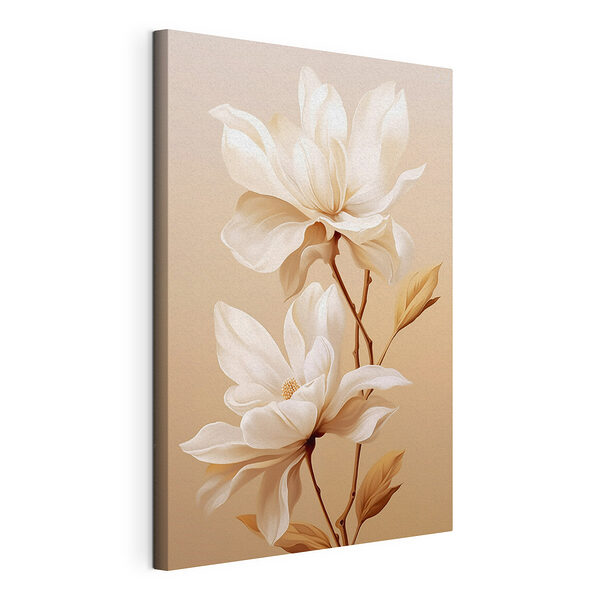 Tablou pe pânză Tablou pe pânză Inflorescențe delicate în tonuri moi (SKU: s43424)