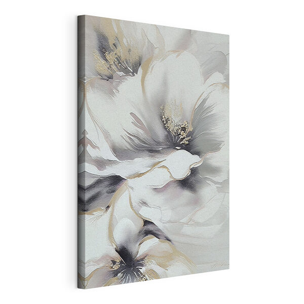 Tablou pe pânză Abstracție florală elegantă în nuanțe delicate