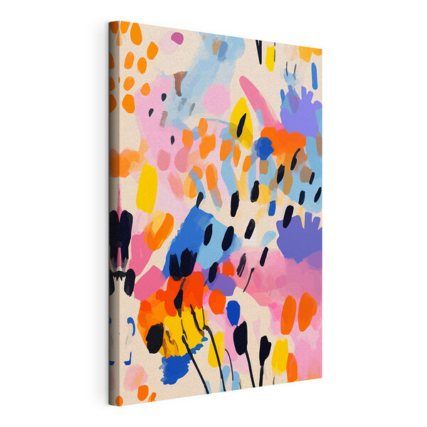 Tablou pe pânză Tablou pe pânză Vibrant model abstract cu culori (SKU: s36597)