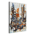 Tablou pe pânză Pictura unui oraș